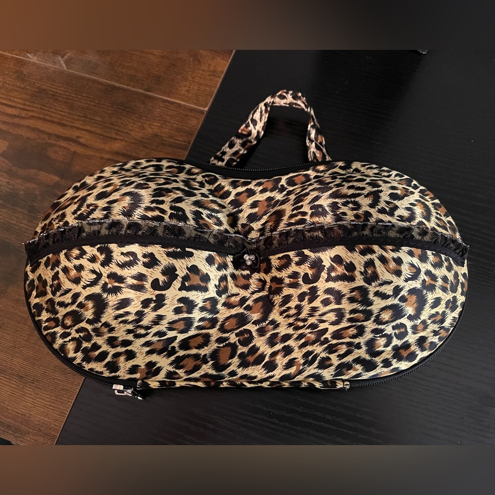 Leopard Print Women's  Brassier Bag